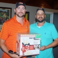 Longest Successful Putt. Ryan Smart, Adam Dutton presented the priz